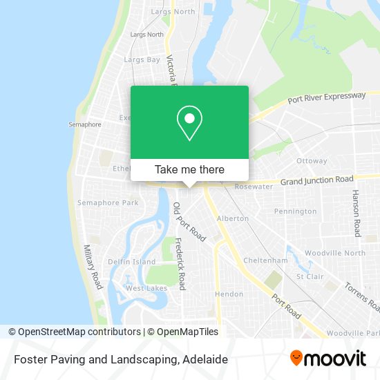 Mapa Foster Paving and Landscaping
