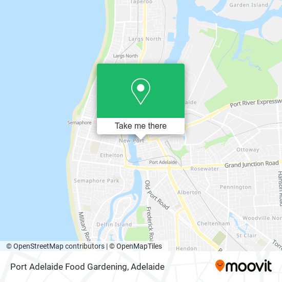 Port Adelaide Food Gardening map