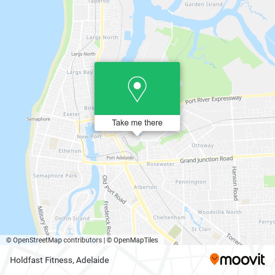 Holdfast Fitness map