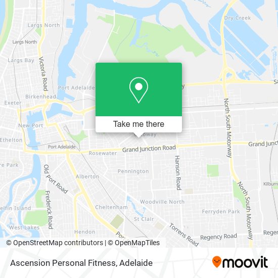 Ascension Personal Fitness map