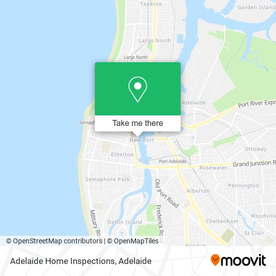 Mapa Adelaide Home Inspections