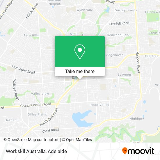 Workskil Australia map