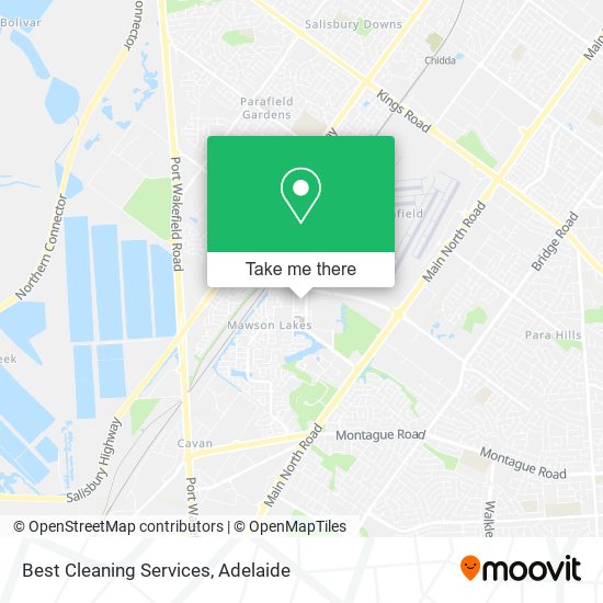 Best Cleaning Services map