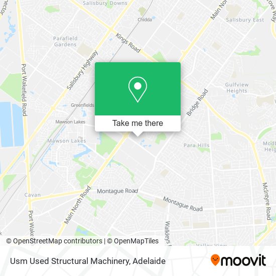 Usm Used Structural Machinery map