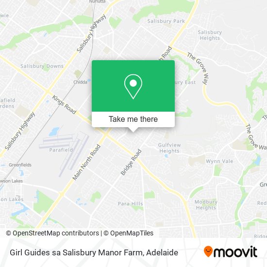 Mapa Girl Guides sa Salisbury Manor Farm