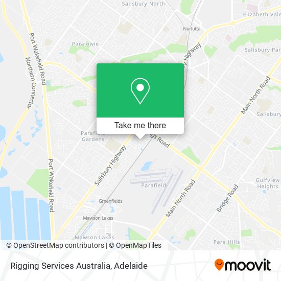 Rigging Services Australia map