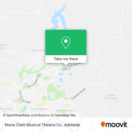 Mapa Marie Clark Musical Theatre Co.
