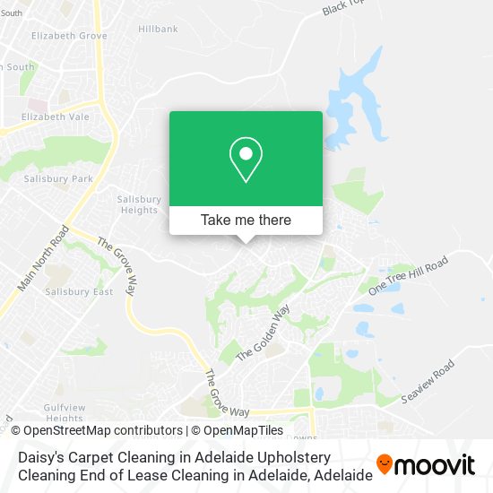 Mapa Daisy's Carpet Cleaning in Adelaide Upholstery Cleaning End of Lease Cleaning in Adelaide