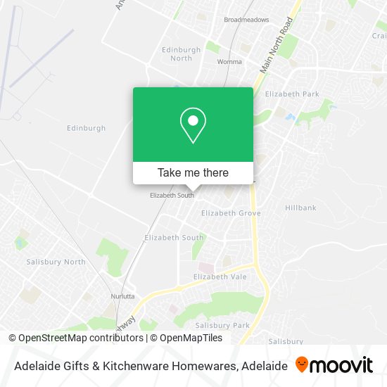 Mapa Adelaide Gifts & Kitchenware Homewares