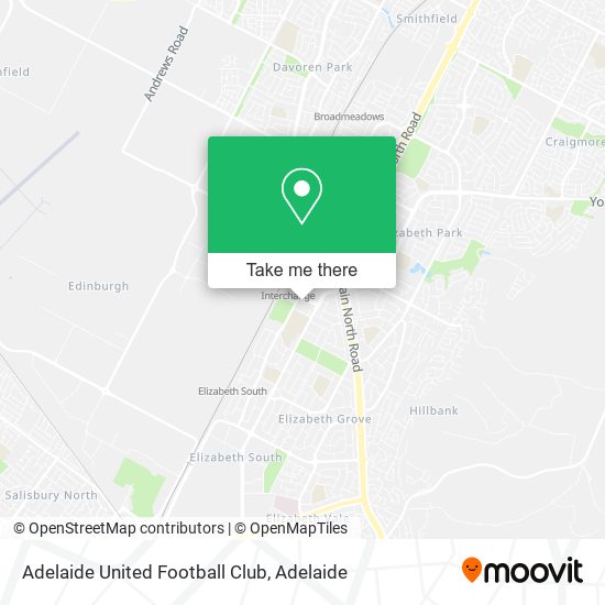 Mapa Adelaide United Football Club