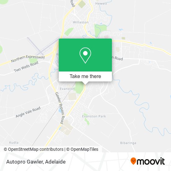 Autopro Gawler map