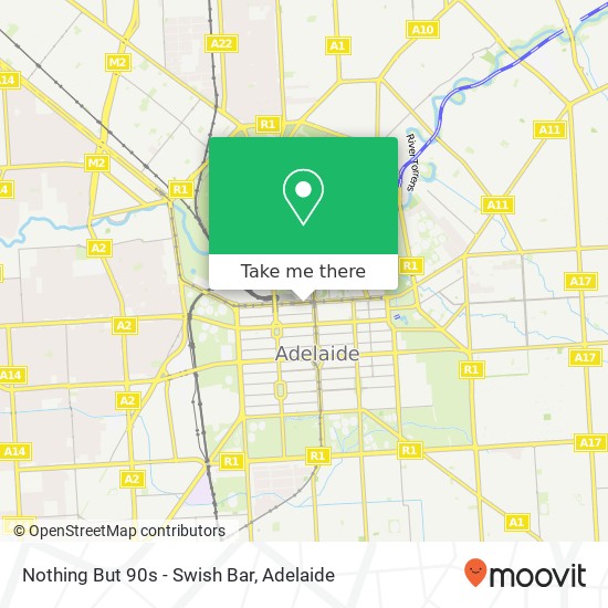 Mapa Nothing But 90s - Swish Bar