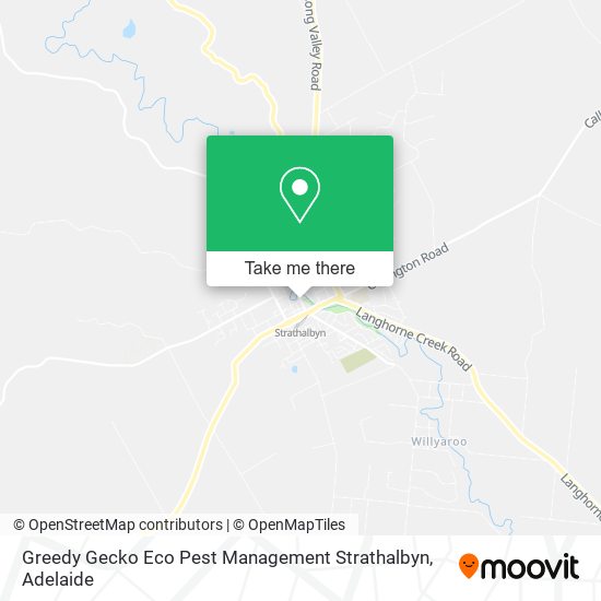 Greedy Gecko Eco Pest Management Strathalbyn map