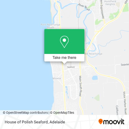 House of Polish Seaford map