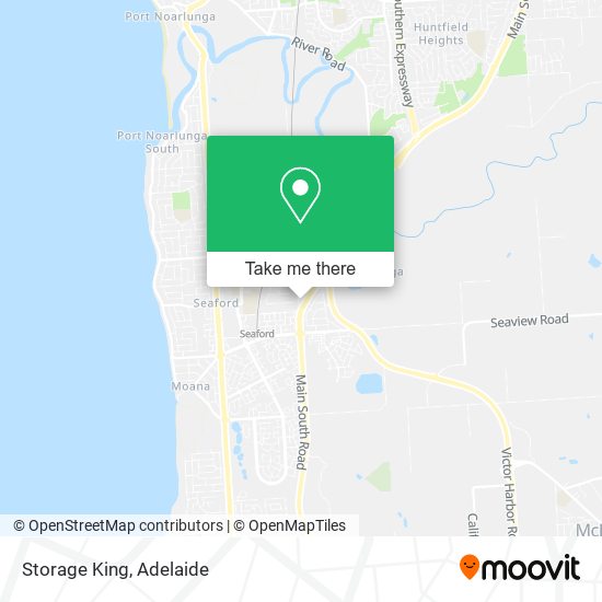 Storage King map