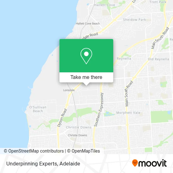 Mapa Underpinning Experts