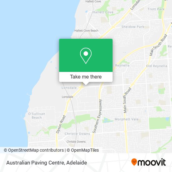Australian Paving Centre map