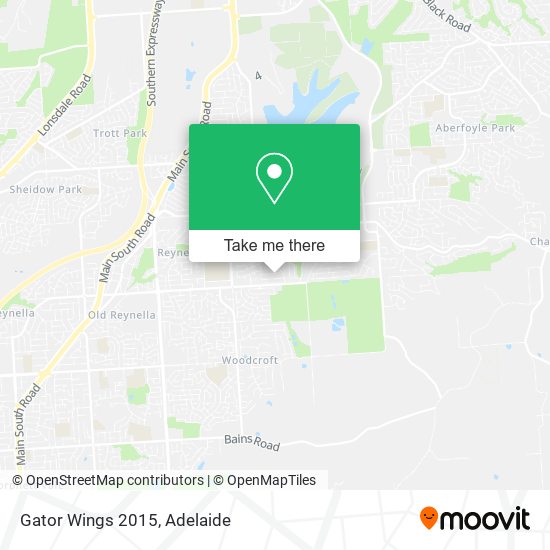 Gator Wings 2015 map