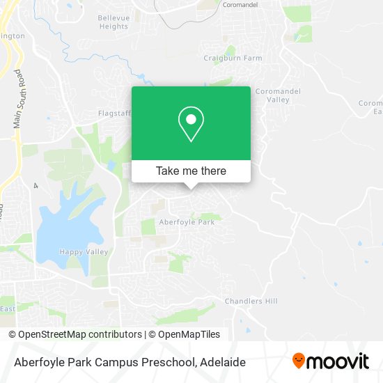 Mapa Aberfoyle Park Campus Preschool
