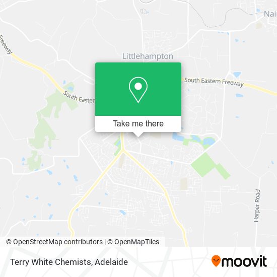 Terry White Chemists map
