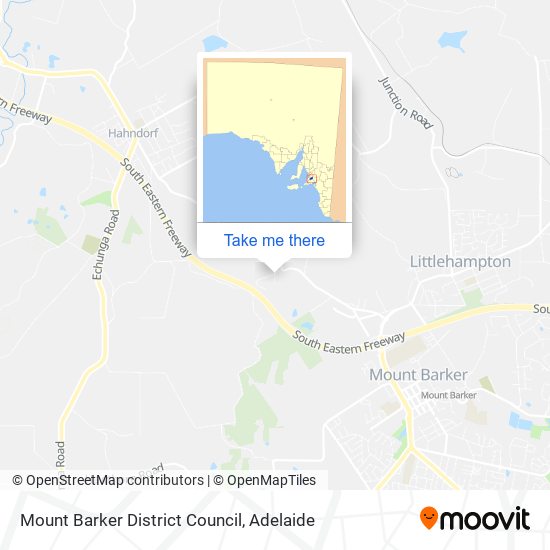 Mount Barker District Council map