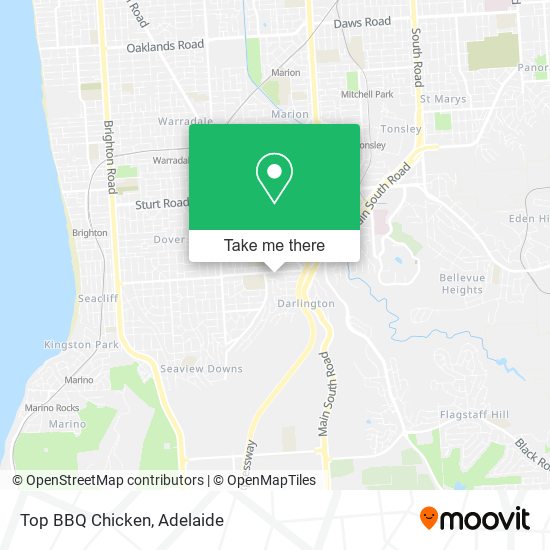 Top BBQ Chicken map