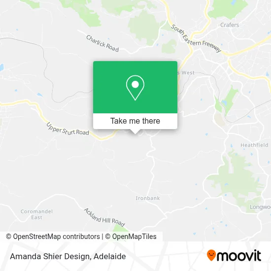 Mapa Amanda Shier Design