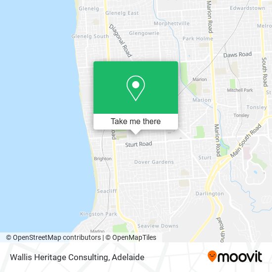Wallis Heritage Consulting map
