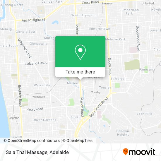 Sala Thai Massage map