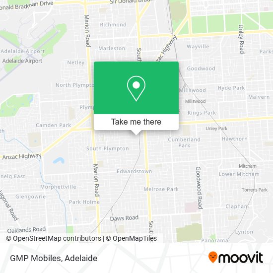 GMP Mobiles map