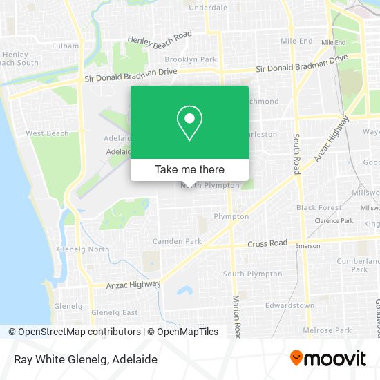 Ray White Glenelg map