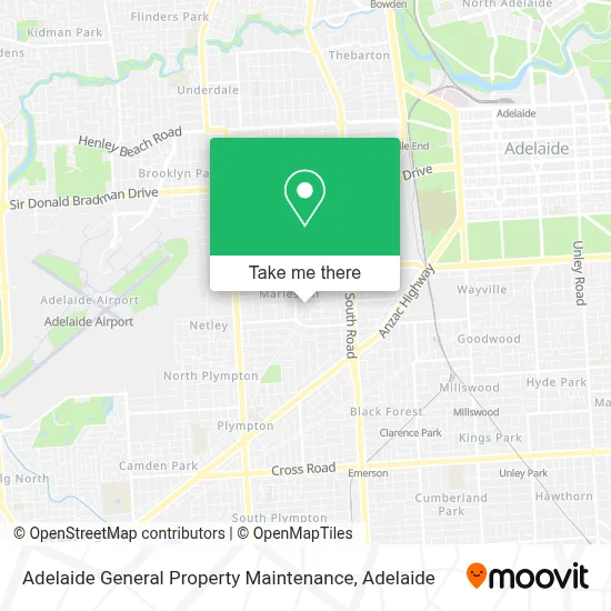 Mapa Adelaide General Property Maintenance