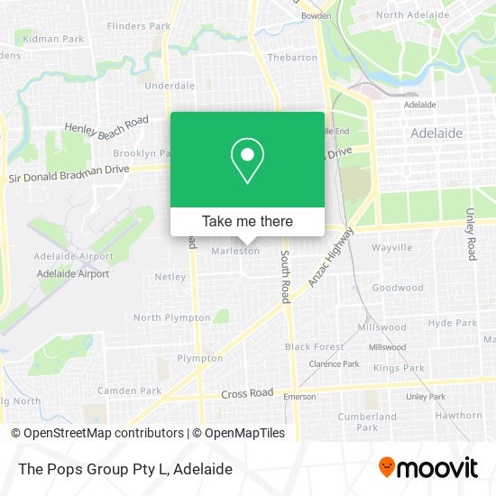 The Pops Group Pty L map