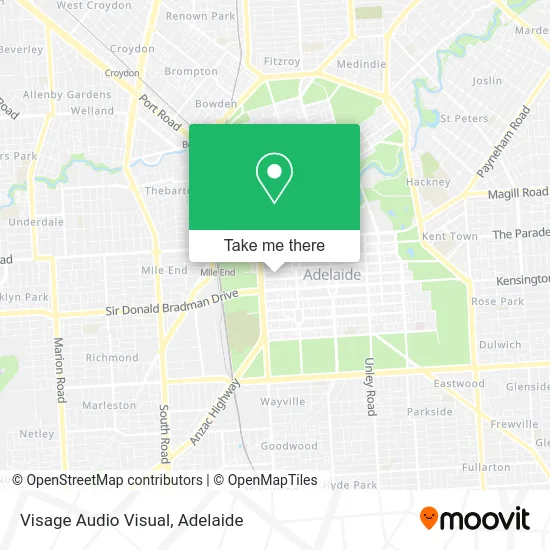 Mapa Visage Audio Visual