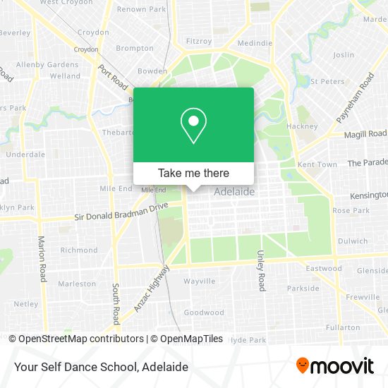 Your Self Dance School map