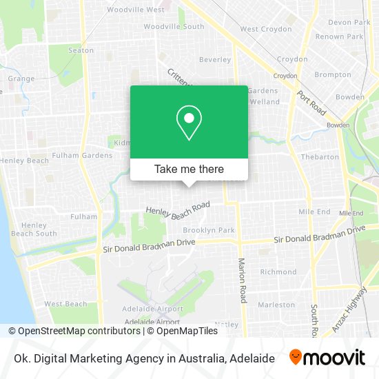 Ok. Digital Marketing Agency in Australia map