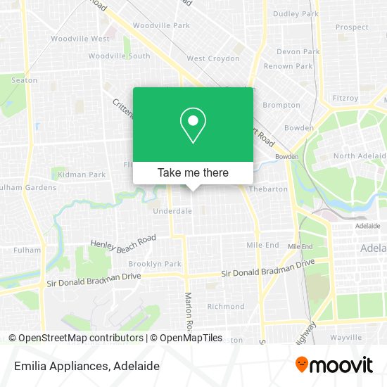Emilia Appliances map
