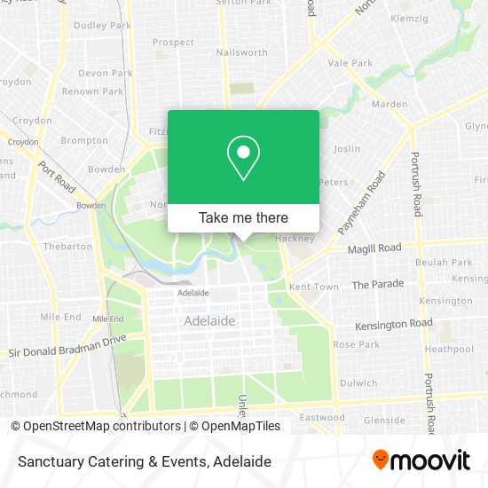 Sanctuary Catering & Events map
