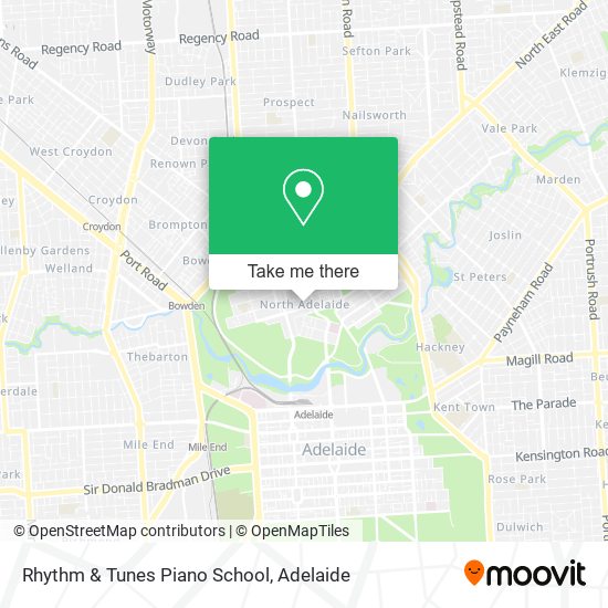 Rhythm & Tunes Piano School map