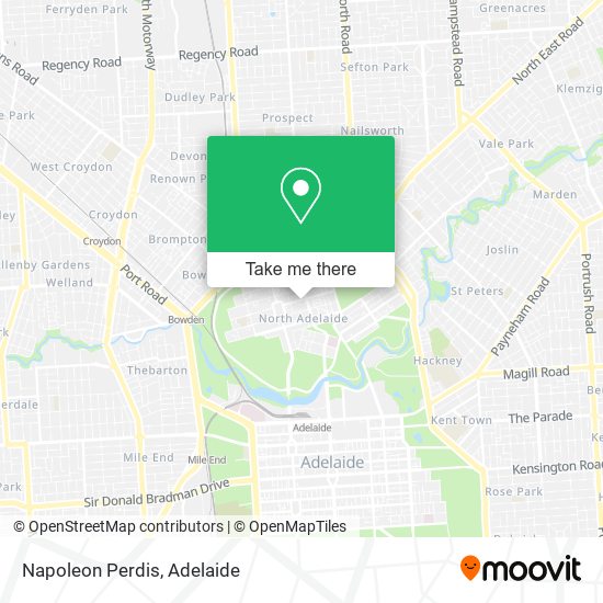 Napoleon Perdis map