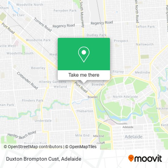 Duxton Brompton Cust map