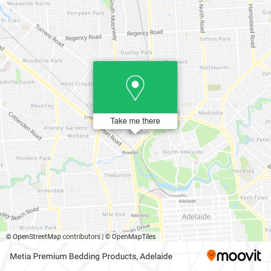 Metia Premium Bedding Products map