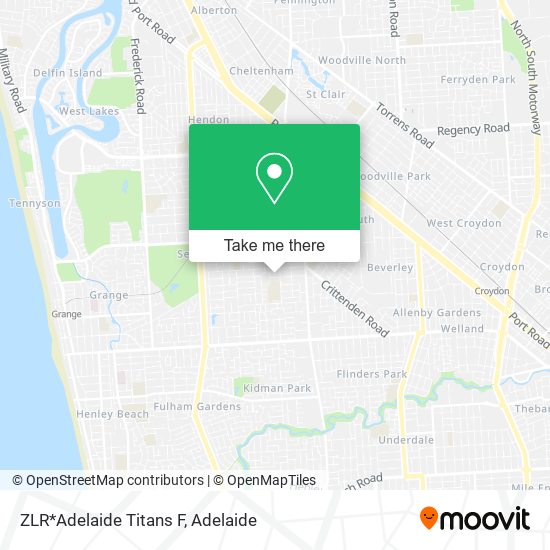 ZLR*Adelaide Titans F map