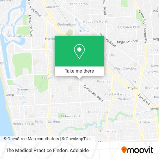 The Medical Practice Findon map