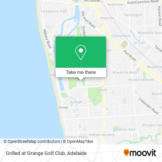 Mapa Grilled at Grange Golf Club
