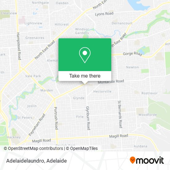 Adelaidelaundro map