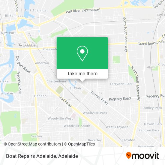 Boat Repairs Adelaide map