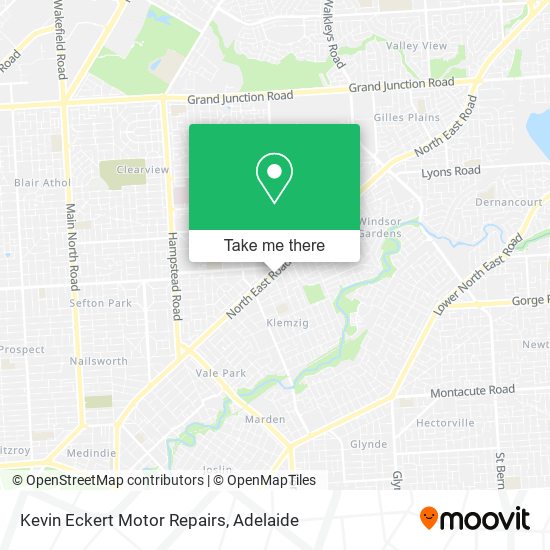 Kevin Eckert Motor Repairs map