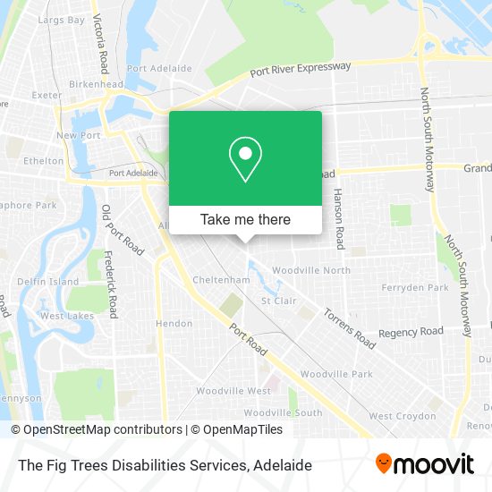 The Fig Trees Disabilities Services map