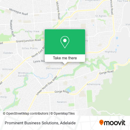 Prominent Business Solutions map